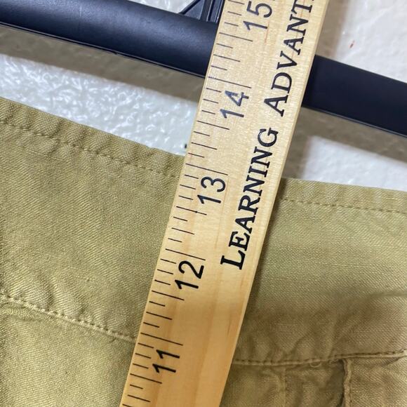 YFB Young Fabulous & Broke Womens Linen Blend Wide Pull On Pants Size Medium - Picture 3 of 9